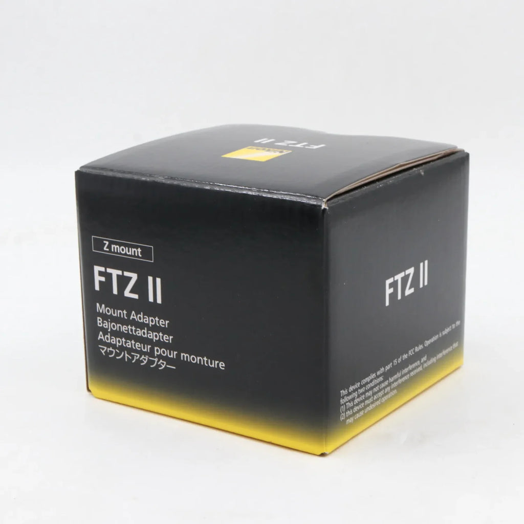 Nikon FTZ II Mount Adapter used