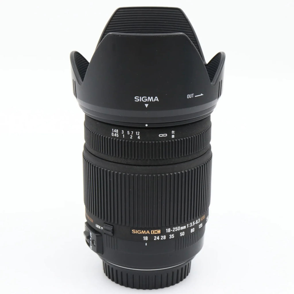 Sigma 18-250mm f/3.5-6.3 DC Macro OS HSM Canon used