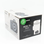 Canon EOS 7D mark II body used