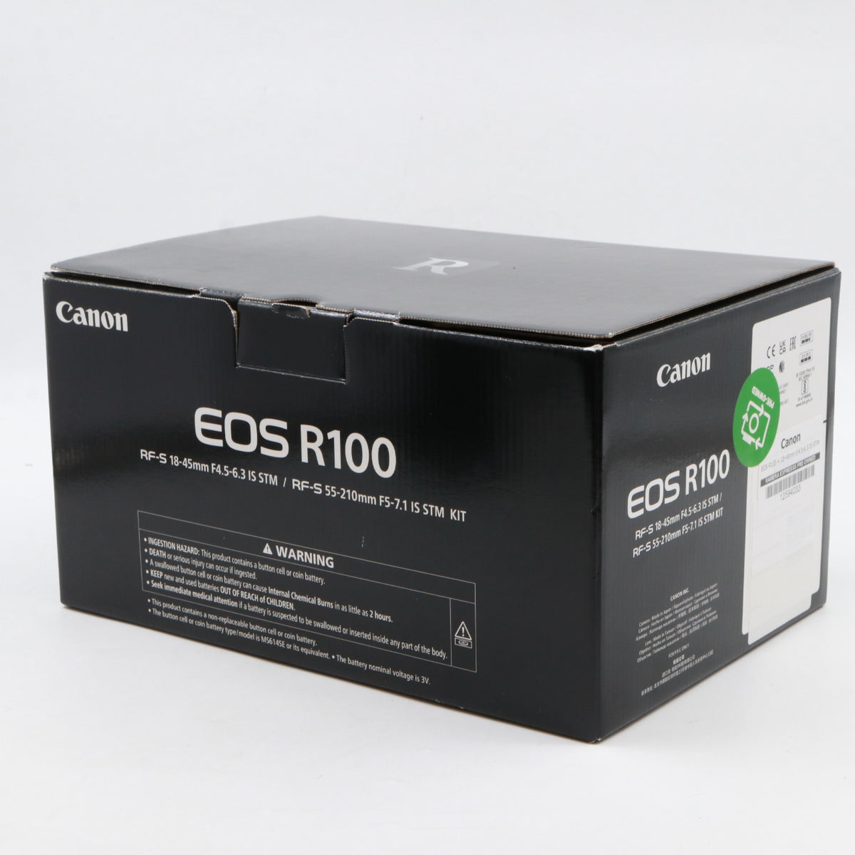 Canon EOS R100 + 18-45mm f/4.5-6.3 IS STM used