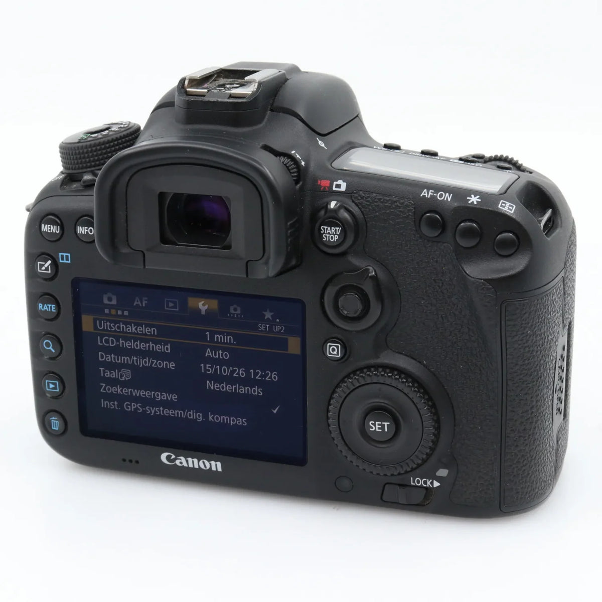 Canon EOS 7D mark II body used