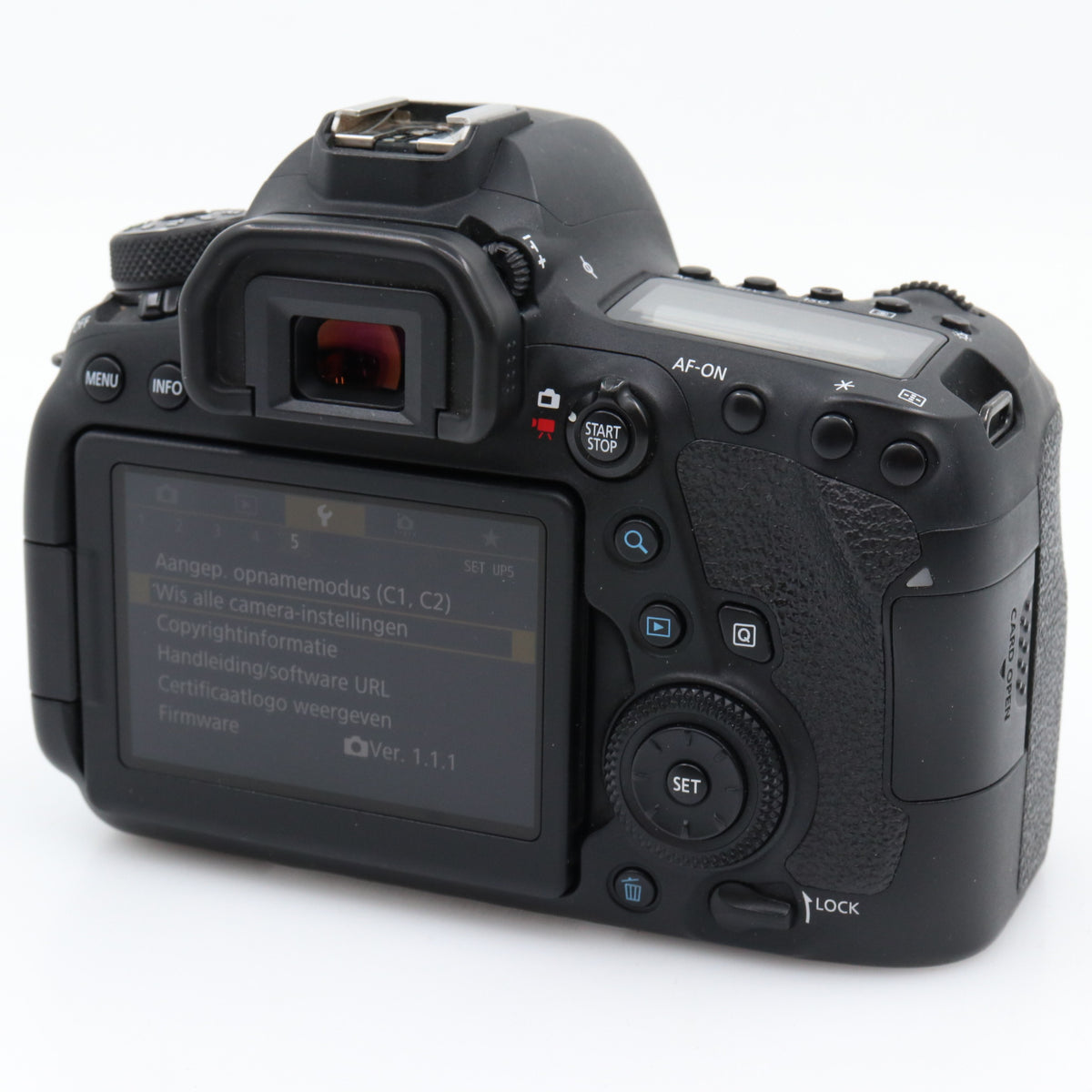 Canon EOS 6D mark II body used