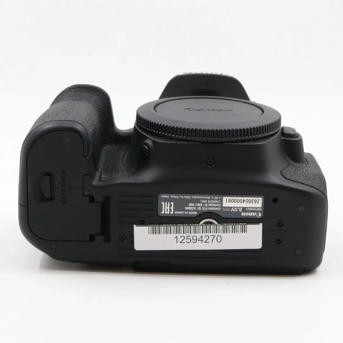Canon EOS 90D body used