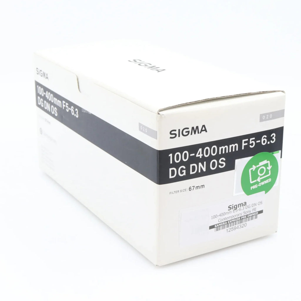 Sigma 100-400mm f/5-6.3 DG DN OS Contemporary Sony FE used