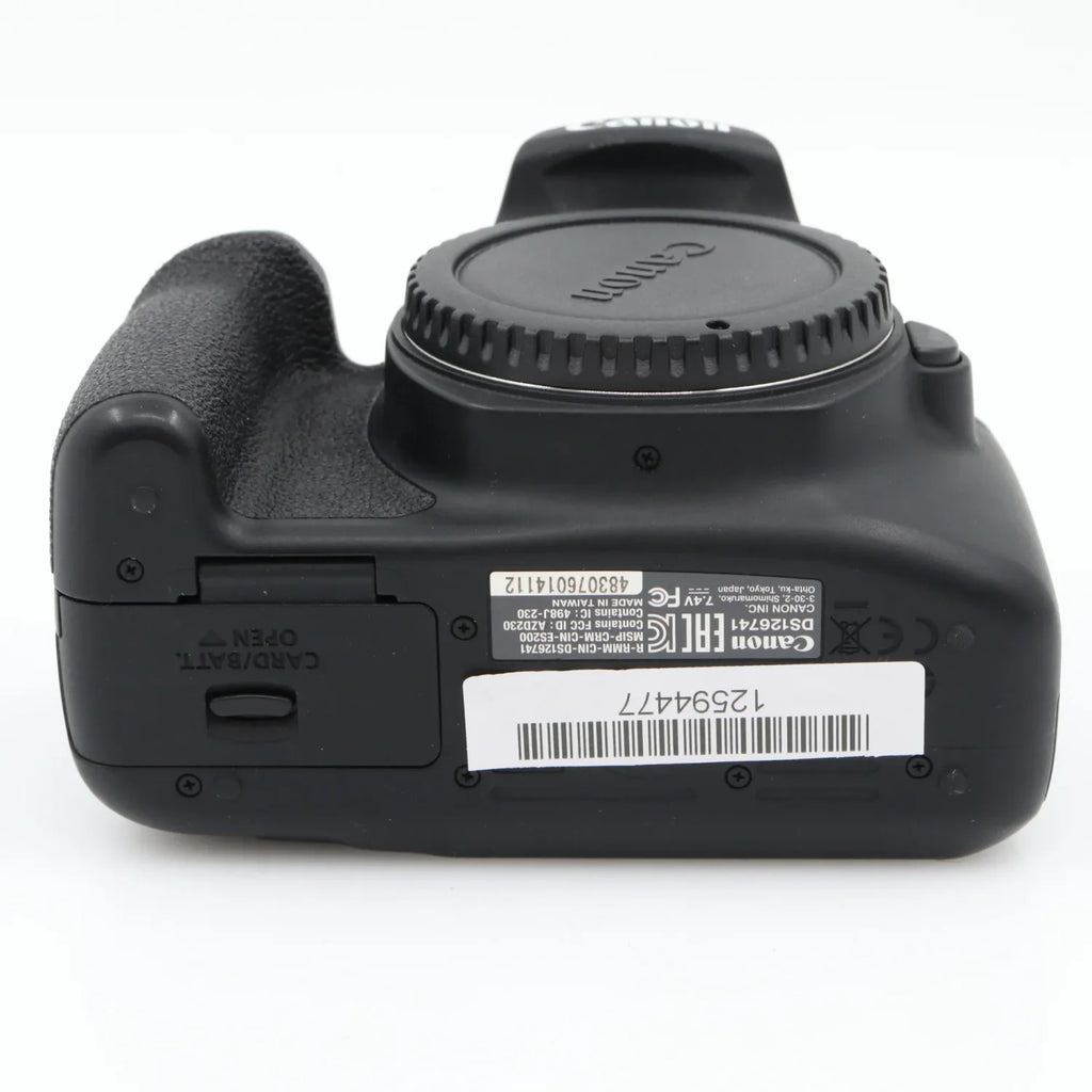 Canon EOS 2000D body used