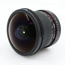 Samyang 8mm f/3.5 Fisheye Canon CSII used