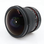 Samyang 8mm f/3.5 Fisheye Canon CSII used