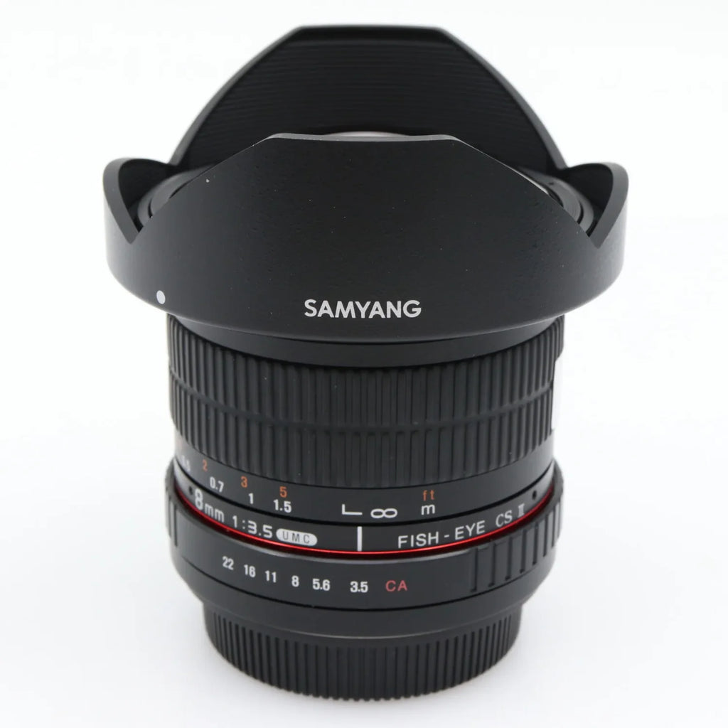 Samyang 8mm f/3.5 Fisheye Canon CSII used