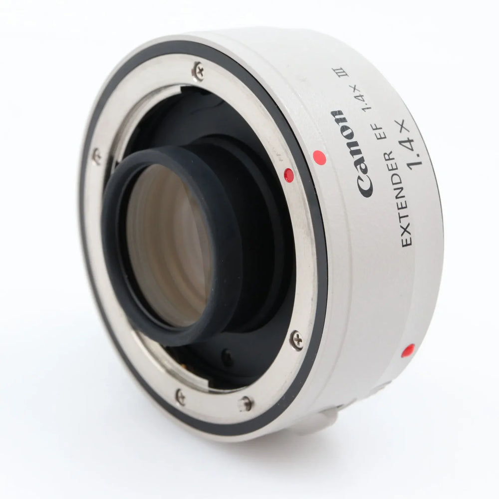 Canon EF 1.4x III extender (teleconverter) used