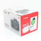 Canon EOS 77D body used