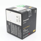 Panasonic Leica DG Summilux 15mm f/1.7 ASPH. gebraucht