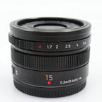 Panasonic Leica DG Summilux 15mm f/1.7 ASPH. gebraucht