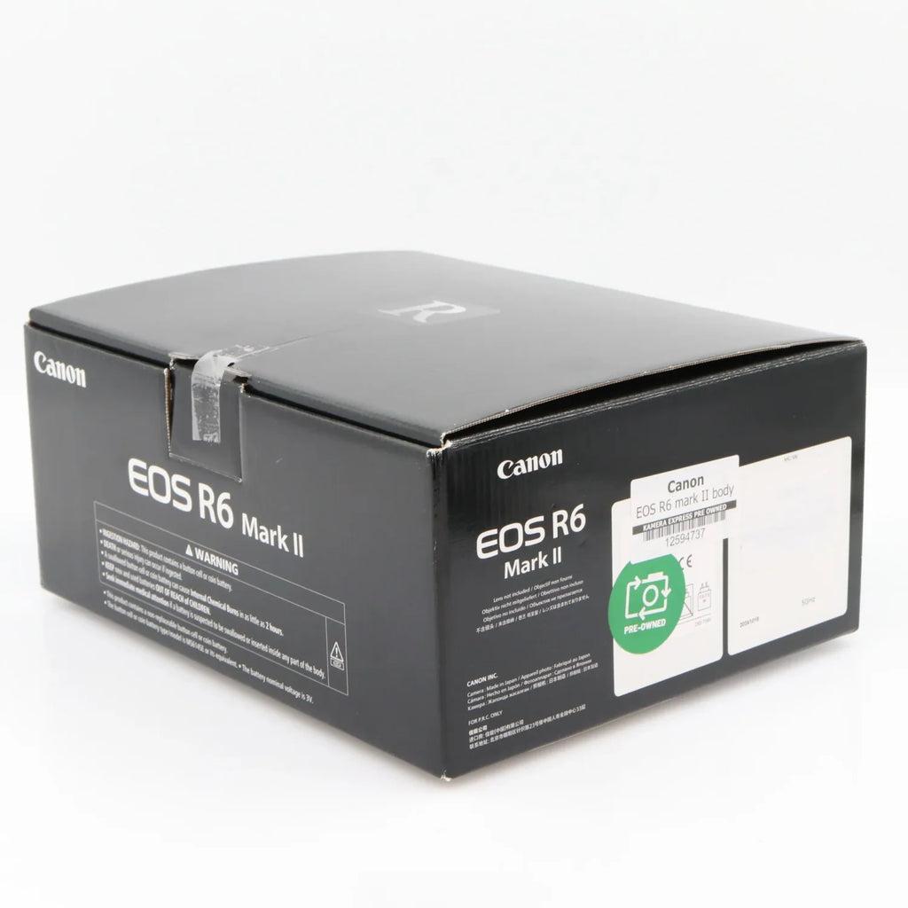 Canon EOS R6 mark II body used