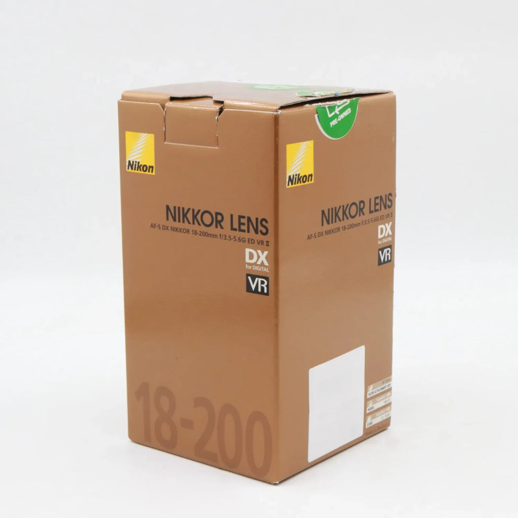 Nikon AF-S 18-200mm f/3.5-5.6G ED DX VR II used