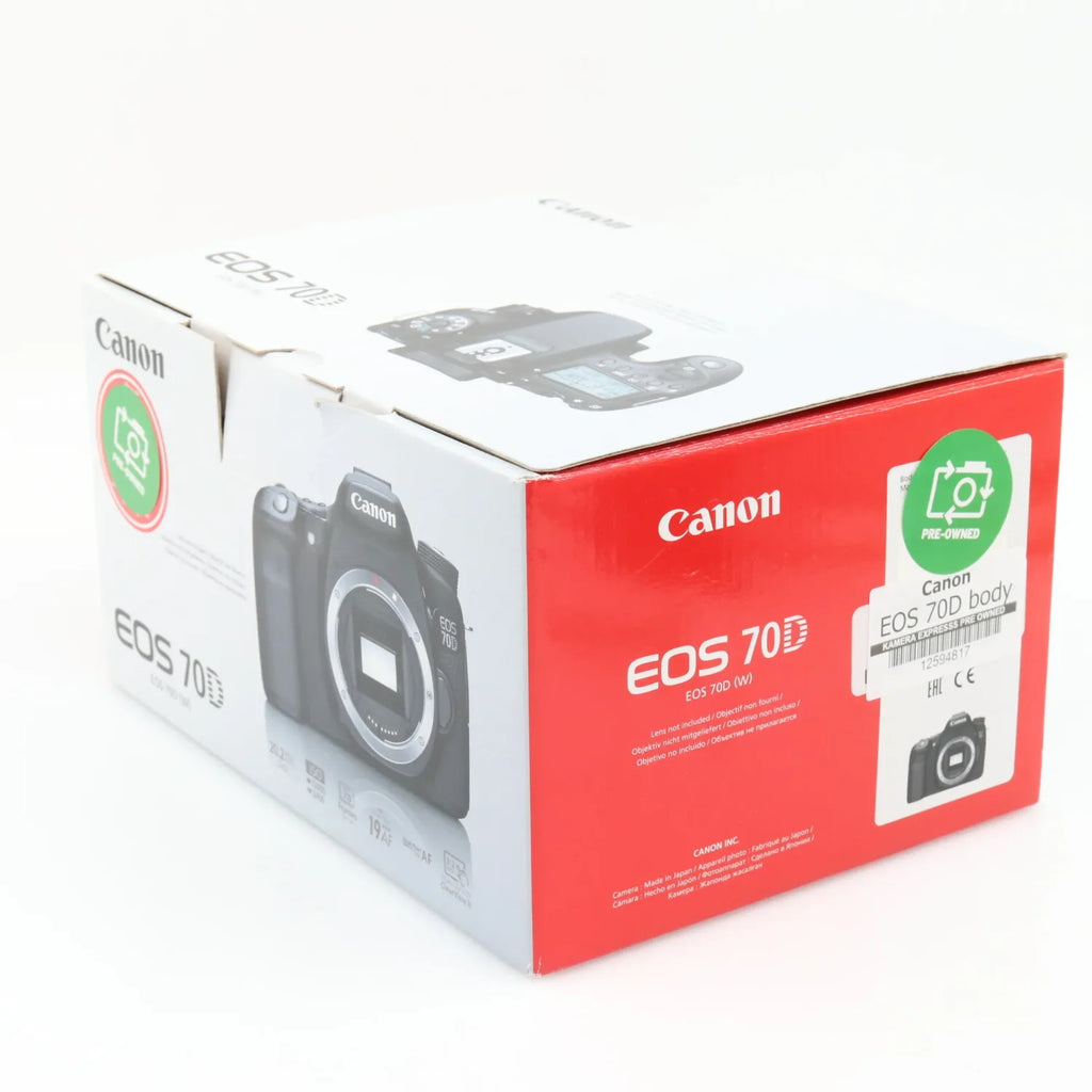 Canon EOS 70D body Gebraucht