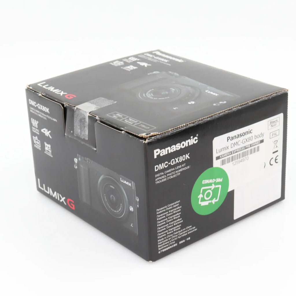 Panasonic Lumix DMC-GX80 Gehäuse gebraucht