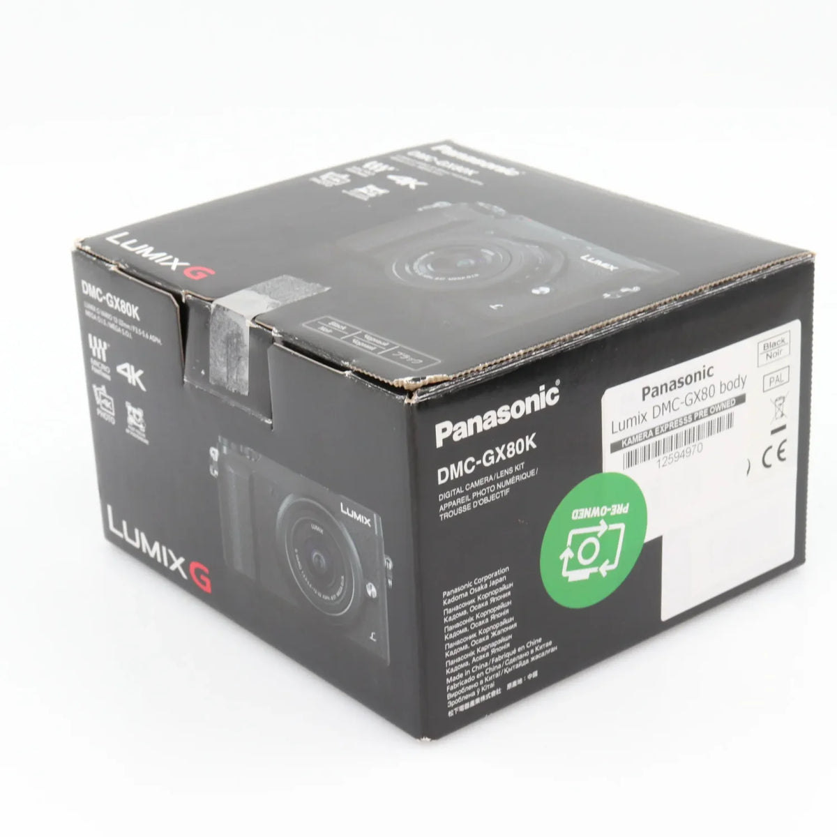 Panasonic Lumix DMC-GX80 Gehäuse gebraucht