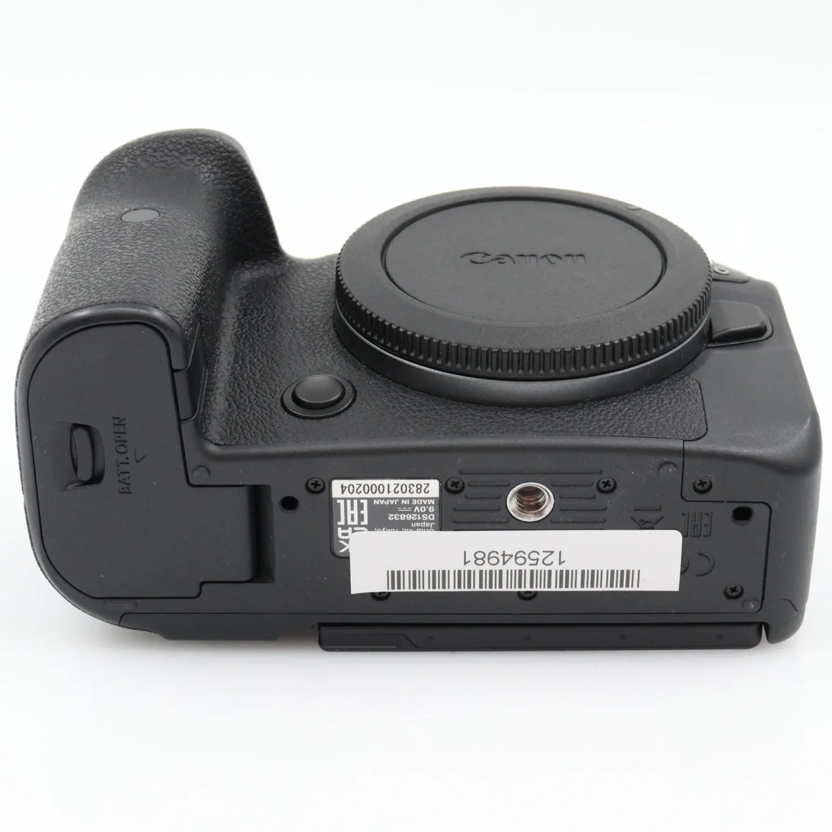 Canon EOS R6 body used
