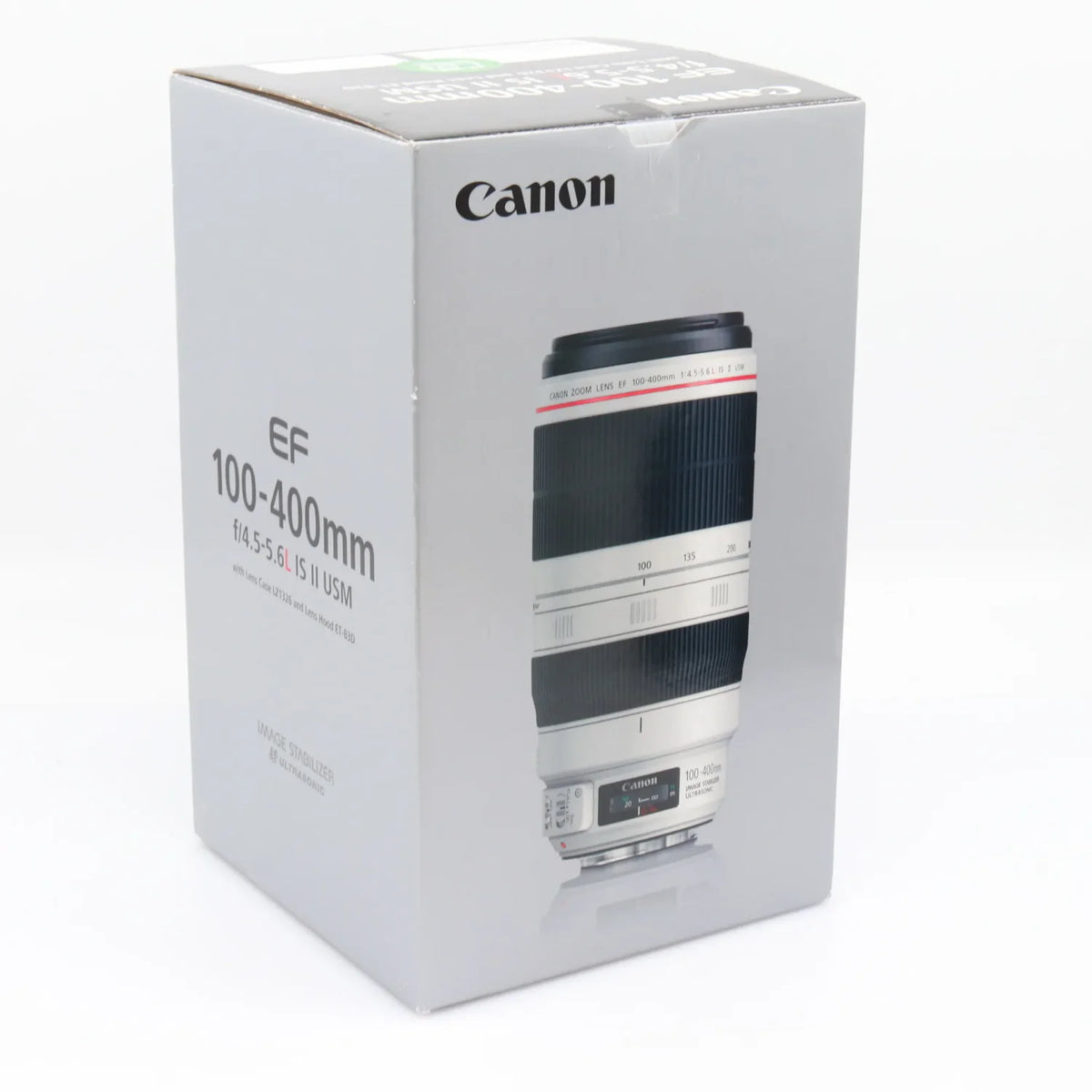 Canon EF 100-400mm f/4.5-5.6 L IS USM II (rotating zoom) used