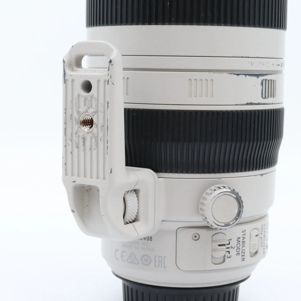Canon EF 100-400mm f/4.5-5.6 L IS USM II (rotating zoom) used