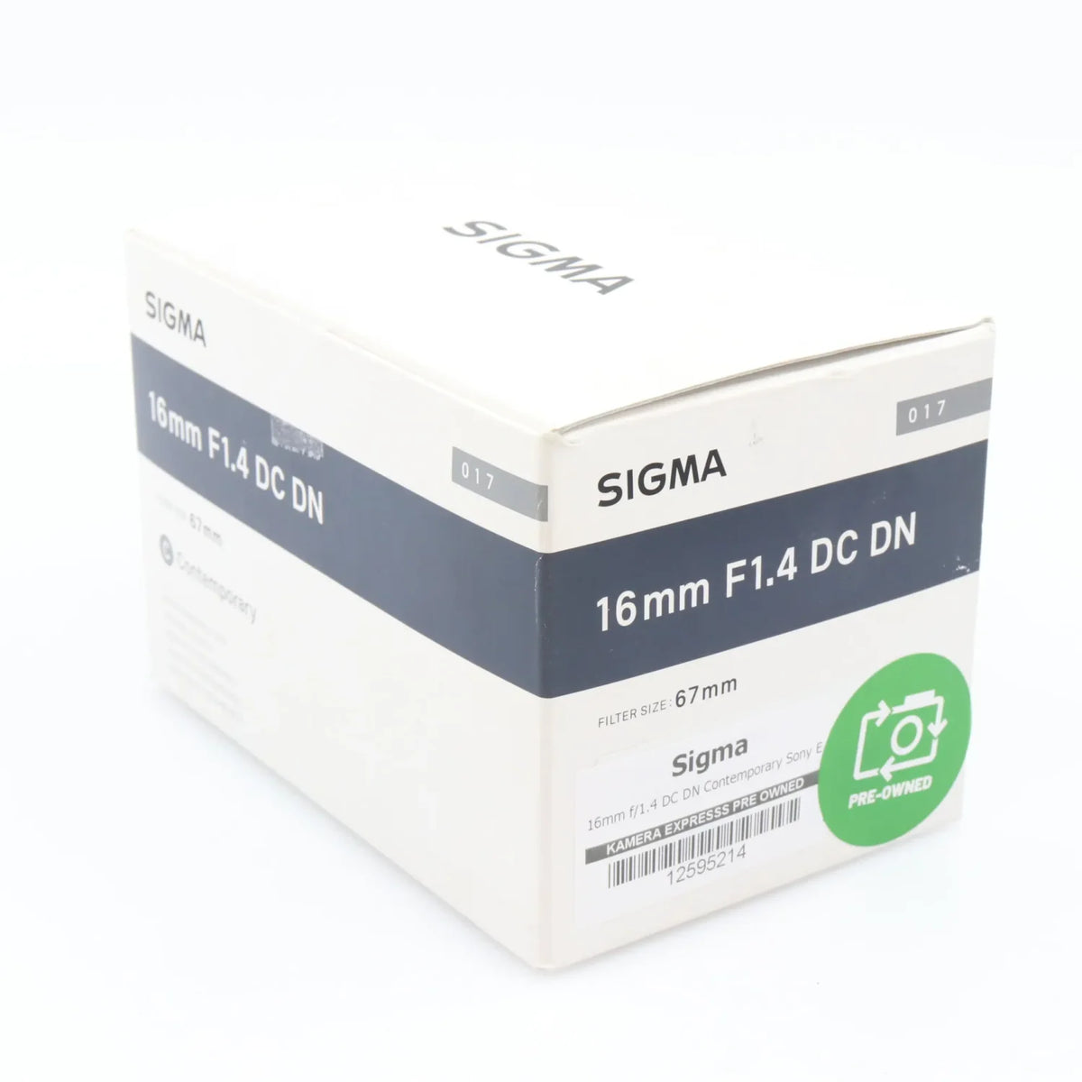Sigma 16mm f/1.4 DC DN Contemporary Sony E gebraucht