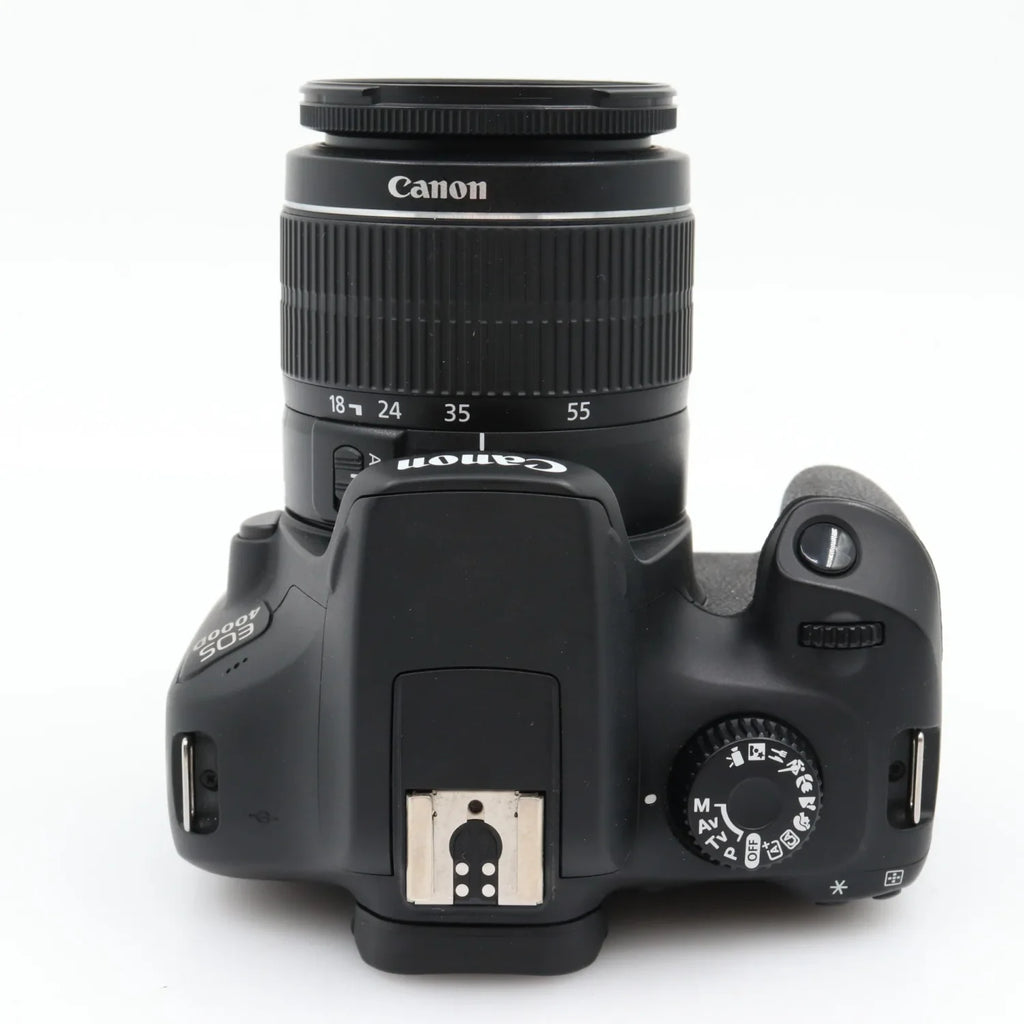 Canon EOS 4000D body + EF-S 18-55mm f/3.5-5.6 II used