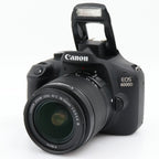 Canon EOS 4000D body + EF-S 18-55mm f/3.5-5.6 II used