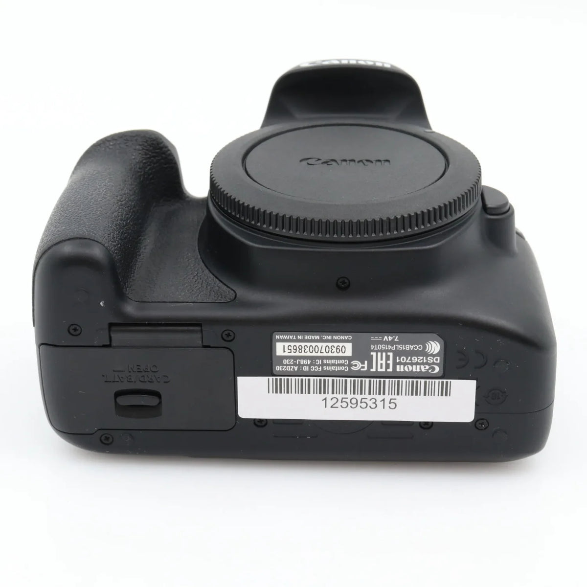 Canon EOS 4000D body used