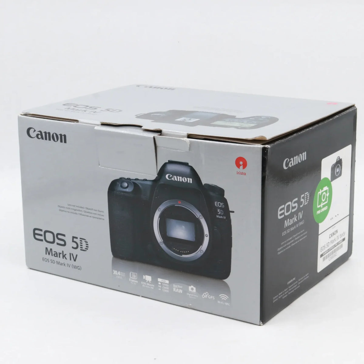 Canon EOS 5D Mark IV body used