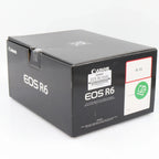 Canon EOS R6 body used