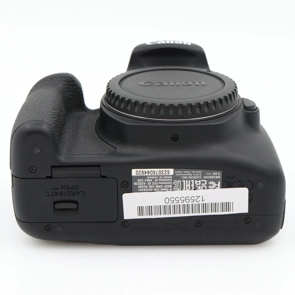 Canon EOS 2000D body used