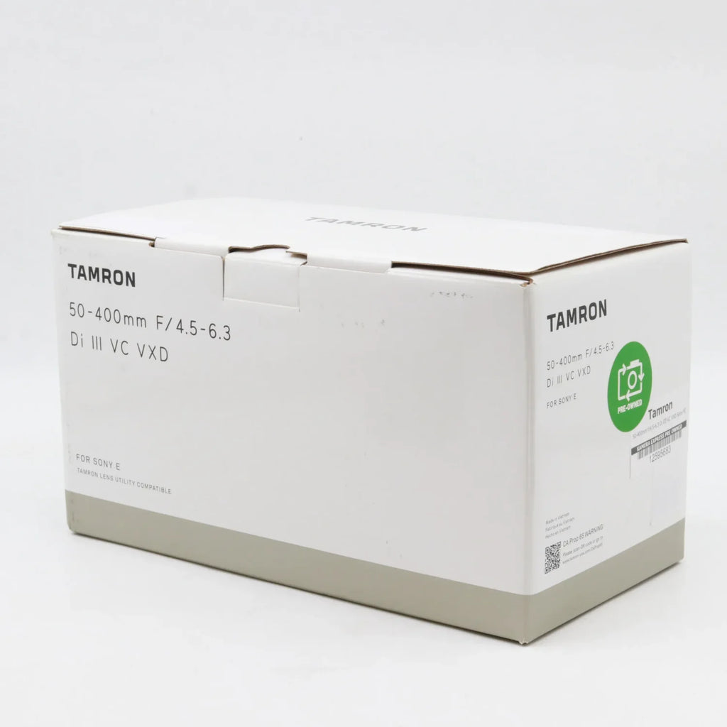 Tamron 50-400mm f/4.5-6.3 Di III VC VXD Sony FE used