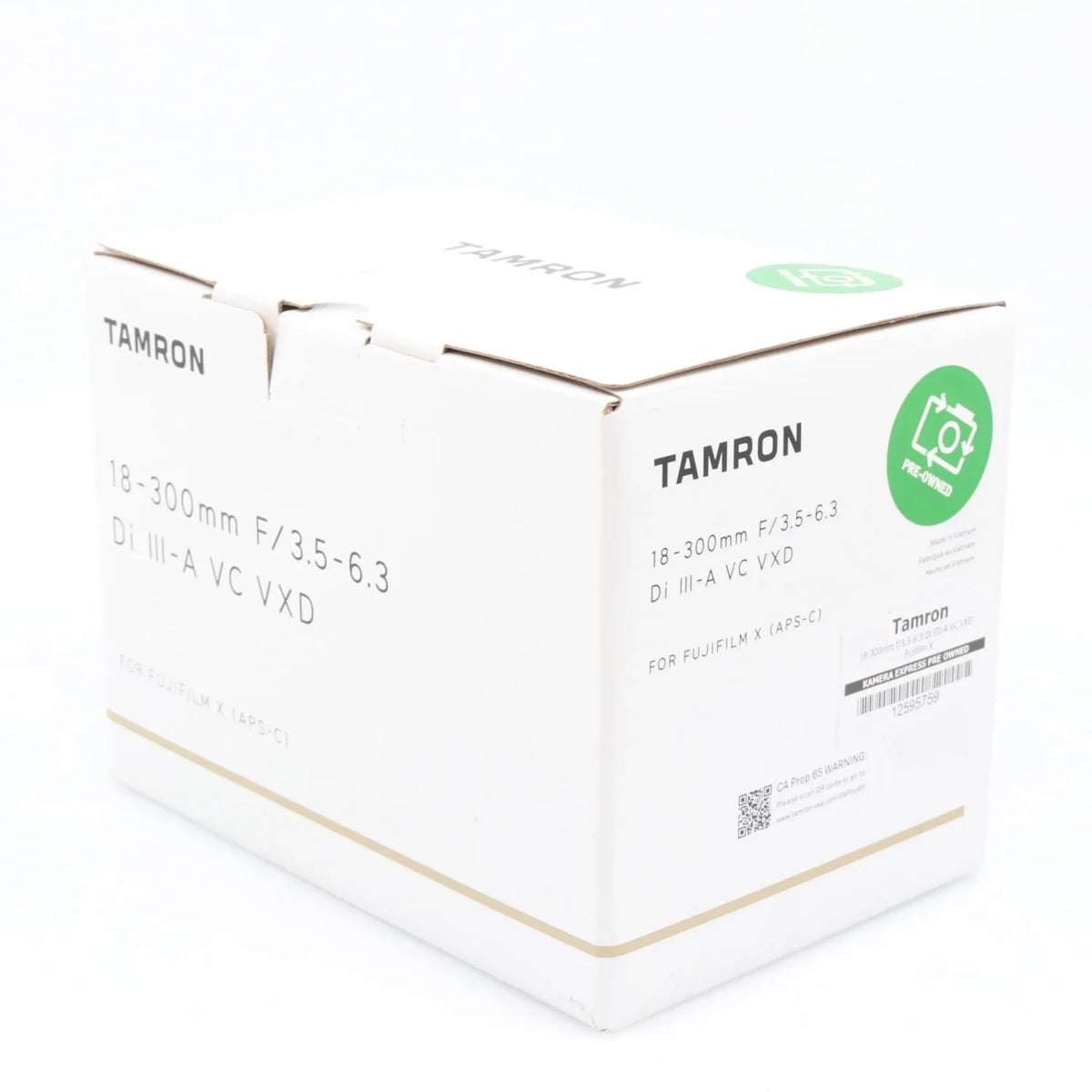 Tamron 18-300mm f/3.5-6.3 Di III-A VC VXD Fujifilm X
