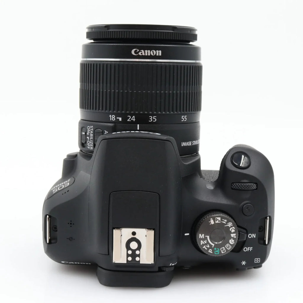Canon EOS 2000D + EF-S 18-55mm f/3.5-5.6 IS II used
