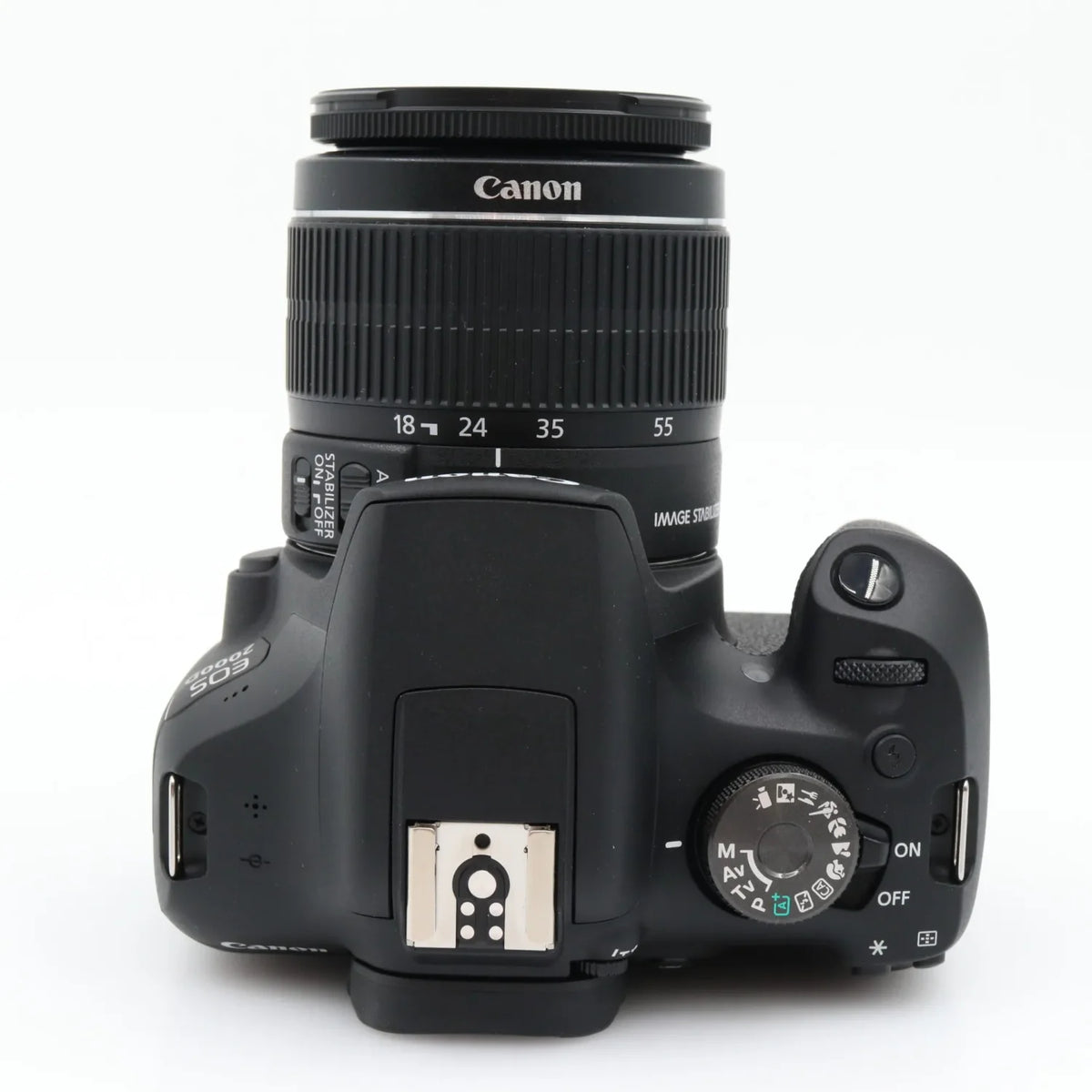 Canon EOS 2000D + EF-S 18-55mm f/3.5-5.6 IS II used