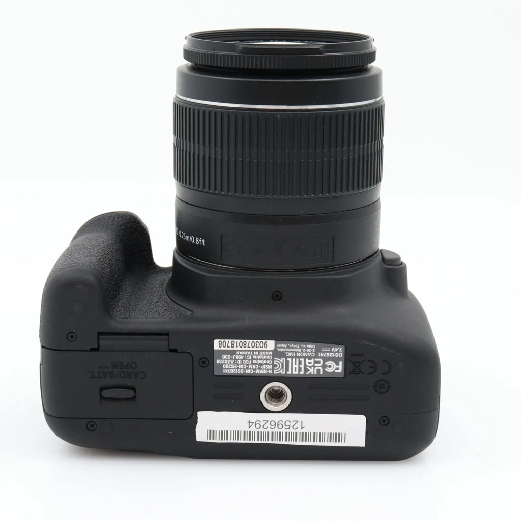 Canon EOS 2000D + EF-S 18-55mm f/3.5-5.6 IS II used