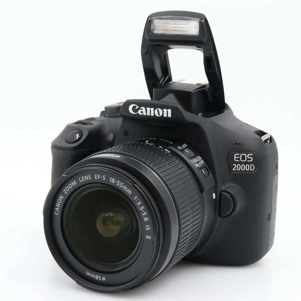 Canon EOS 2000D + EF-S 18-55mm f/3.5-5.6 IS II used