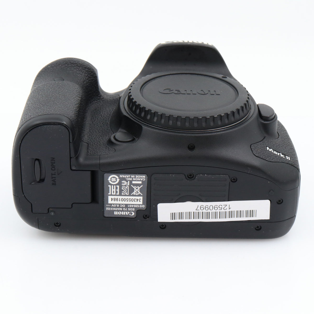 Canon EOS 7D mark II body used