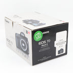 Canon EOS 7D mark II body used
