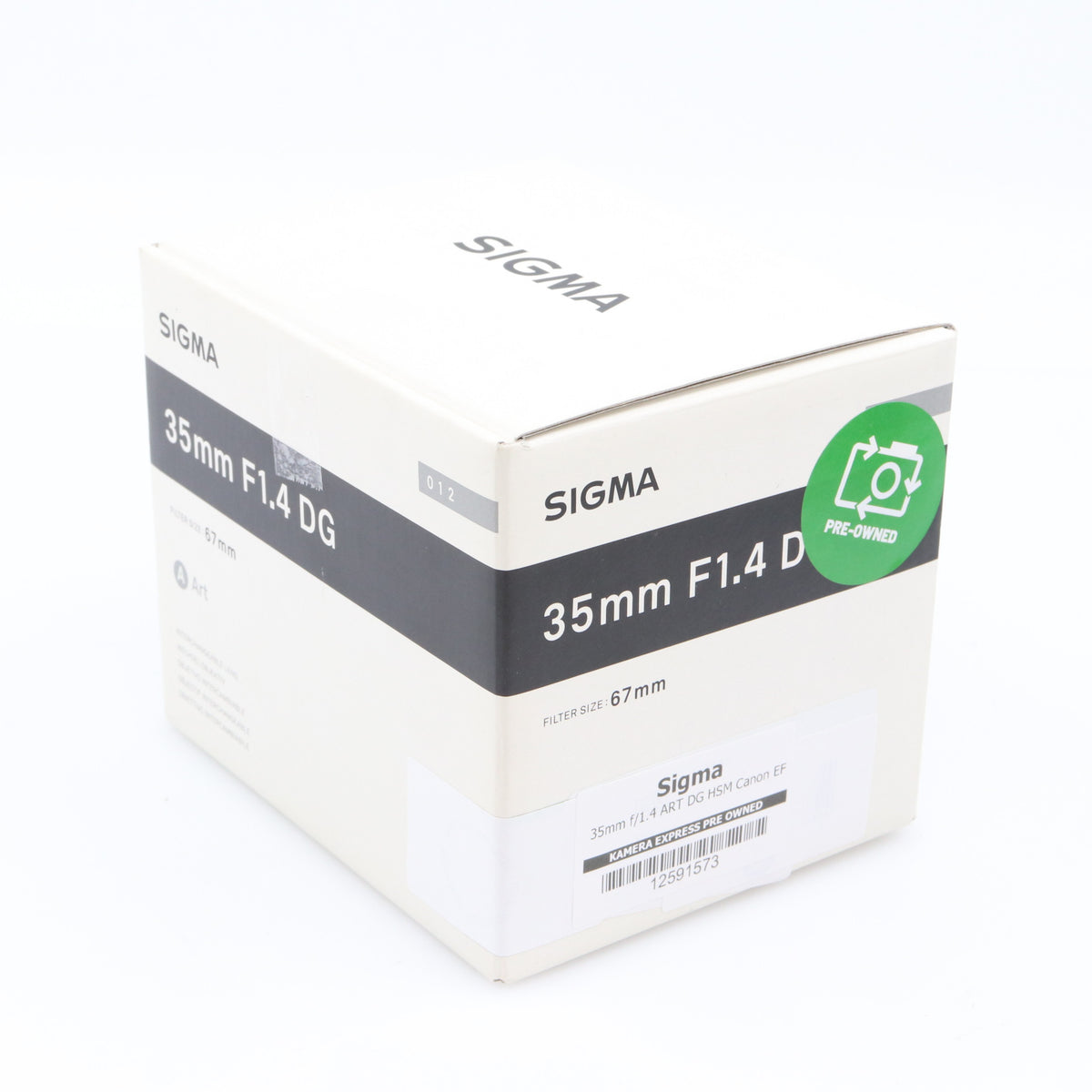 Sigma 35mm f/1.4 ART DG HSM Canon EF used