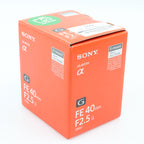 Sony FE 40mm f/2.5 G gebraucht