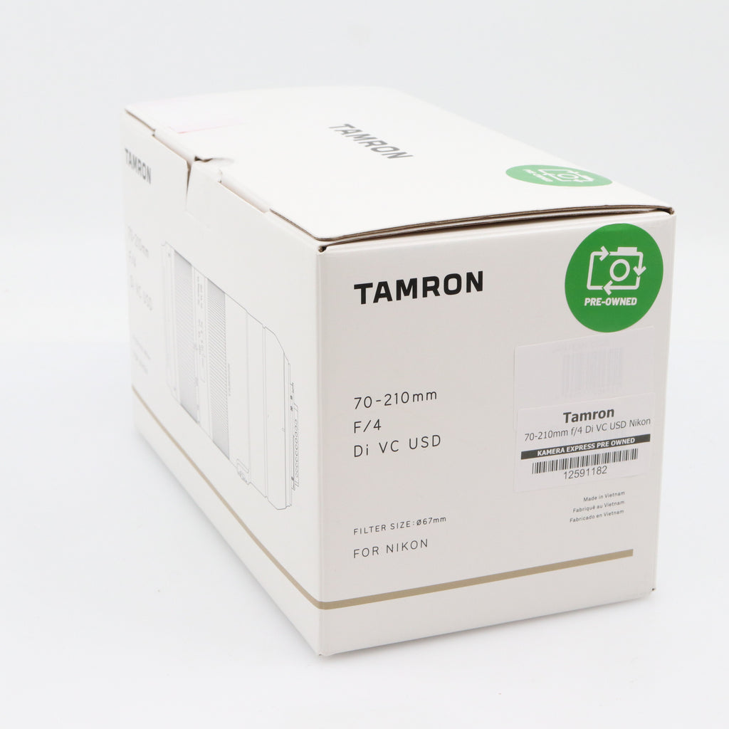 Tamron 70-210mm f/4 Di VC USD Nikon used