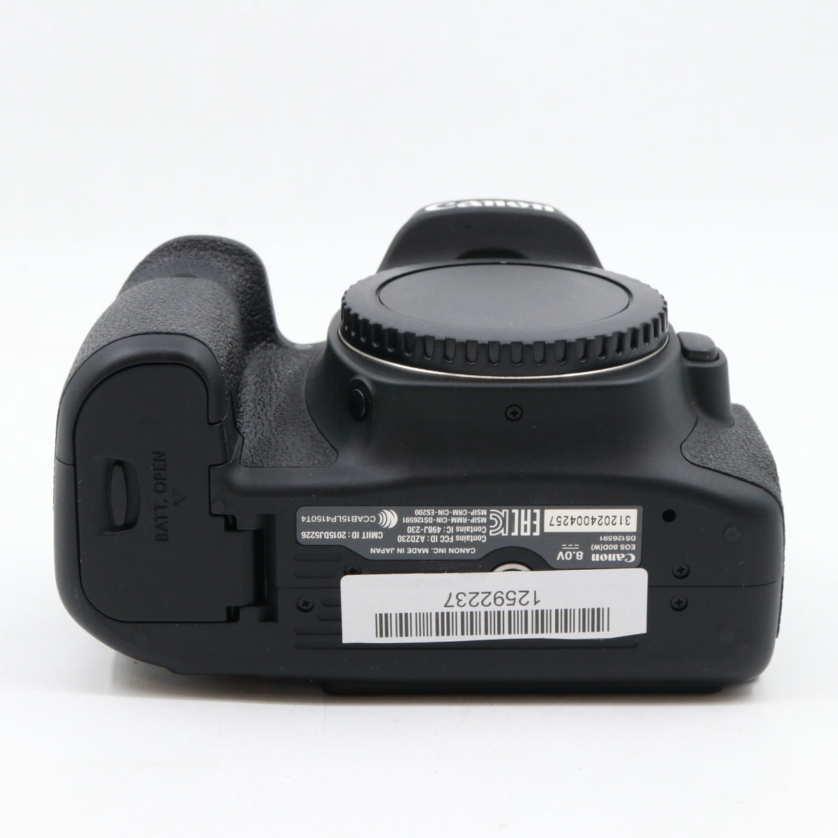 Canon EOS 80D body tweedehands