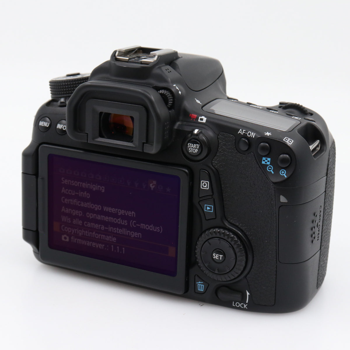 Canon EOS 70D body used
