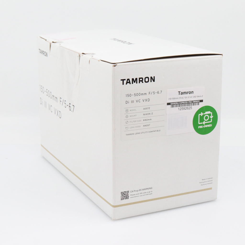 Tamron 150-500mm f/5-6.7 Di III VC VXD Nikon Z used