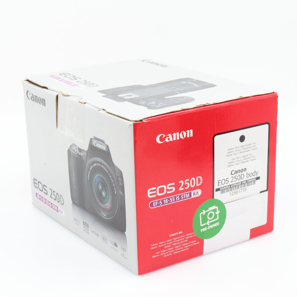 Canon EOS 250D body used
