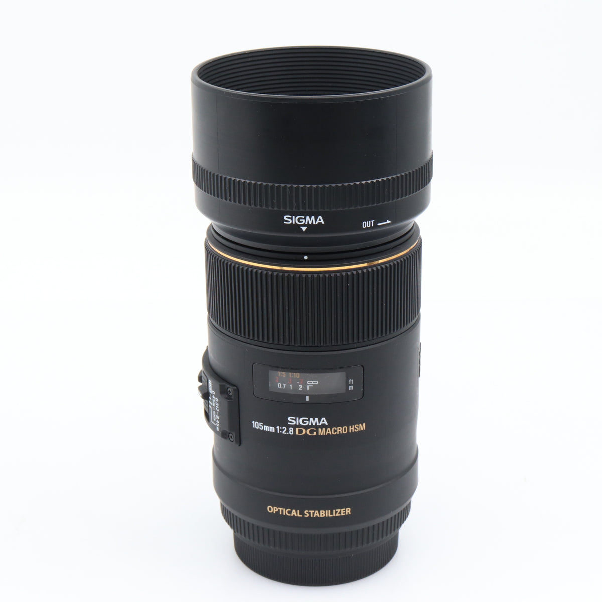 Sigma 105mm F/2.8 EX DG Macro OS HSM Canon EF used