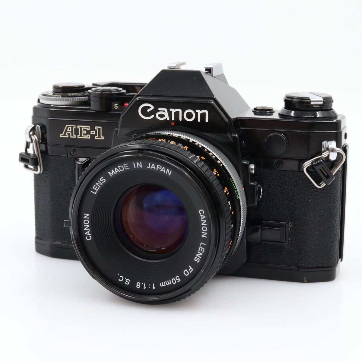 Canon AE-1 + FD 50mm f/1.8 S.C. (II) used