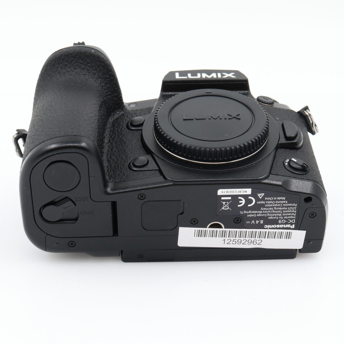 Panasonic Lumix DC-G9 body used