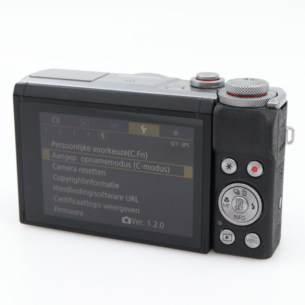 Canon Powershot G7X mark III zilver gebraucht